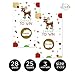 Festive Reindeer Scratch-Off Game: 28 Pack Christmas Party Favors for Adults & Holiday Fun