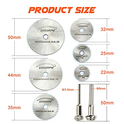 Mini-hojas-de-sierra-circular-Accesorios-para-el-kit-de-disco-de-corte-de-herramienta-rotativa-discos-de-corte-de-taladro-de-metal-para-cortar-metal-de-plstico-y-madera-8-piezas
