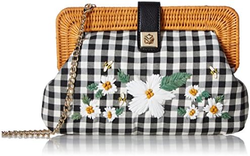 betsey johnson checkered purse