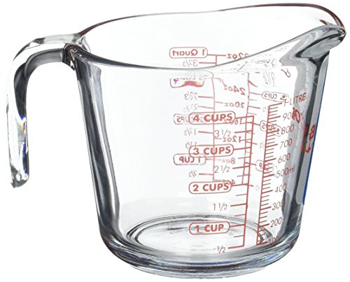 Anchor Hocking 55178OL11 Glass 32 oz Measuring Cup