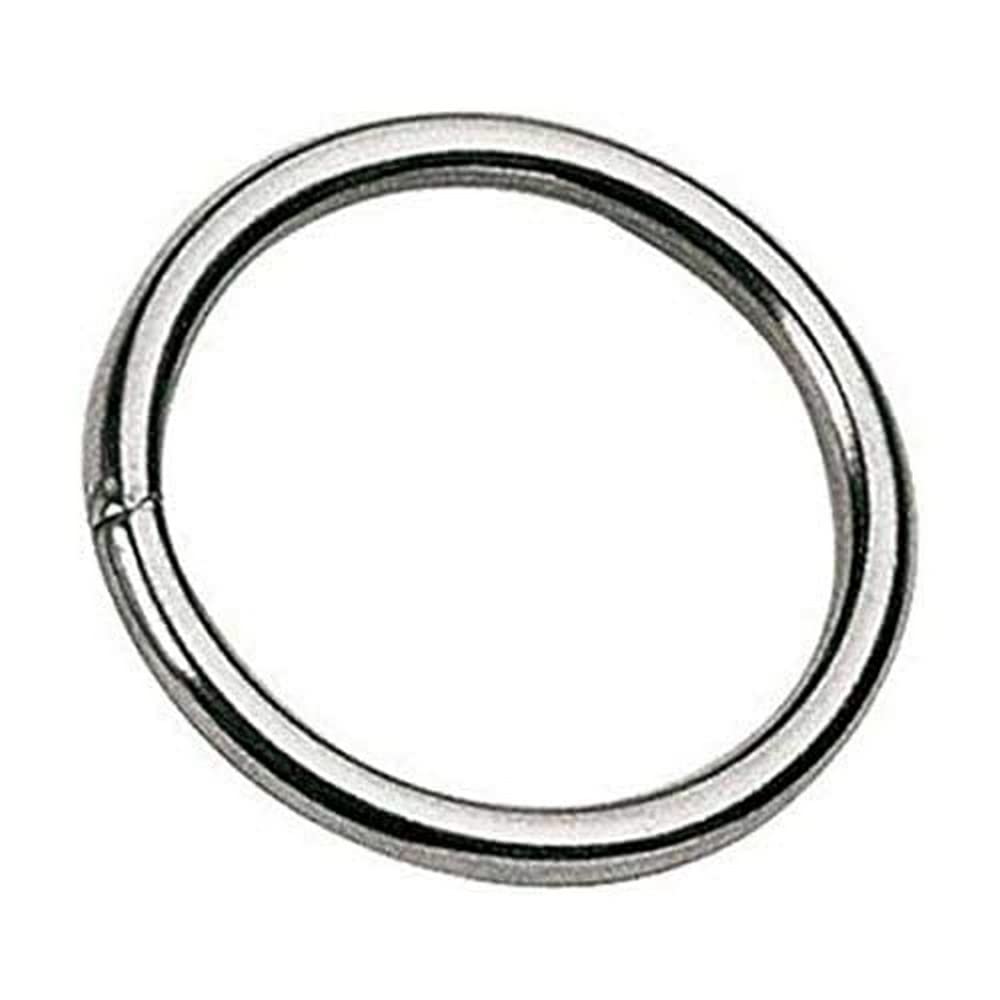 Best divers Stainless Steel Ring Ø30 mm (ecopack 2 pcs), Unisex Adult, Grey,