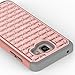 Galaxy A5 (2016 Release) Case, TownShop Grey/Rose Gold Spot Diamond Studded Bling Crystal Rhinestone Dual Layer Hybrid Cover Silicone Rubber Skin Hard Case for Samsung Galaxy A5/ A510F (2016)