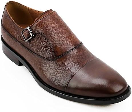 Vintage Foundry Mens Newport Monk Strap TAN 9