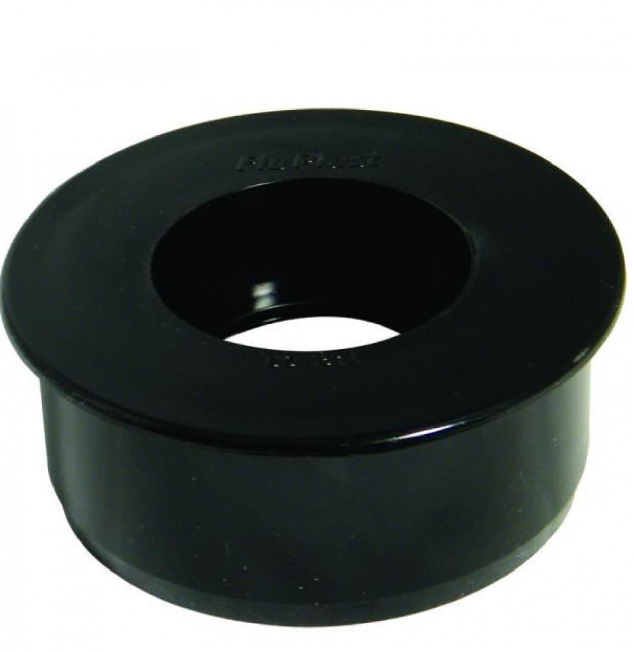 PACK OF 2 - FLOPLAST 110mm Waste Pipe 110x50 Reducer - Black