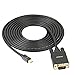 BENFEI Mini DisplayPort to VGA 10 Feet Cable, Mini DisplayPort to VGA Cable (Thunderbolt 2 Compatible) with MacBook Air/Pro, Surface Pro/Dock, Monitor, Projector