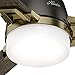 Hunter 59220 Ceiling Fan, Small, Noble Bronze/Modern Brass