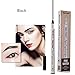 Eyebrow Tattoo Pen-LilyAngel Waterproof Microblading Eyebrow Pencil with a Micro-Fork Tip Applicator Creates Natural Looking Brows Effortlessly(Black,1pc/pack)