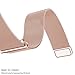 Cbin Smartwatch Samsung Gear S2 Classic/Gear Sport Band, Stainless Steel Magnetic Mesh Milanese Loop Closure Replacement Band For Samsung Gear Sport SM-R600 & Gear S2 Classic SM-R732 SM-R735 Rose Gold