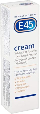 E45 Cream 4 x 50g Tubes Dry Skin Hypoallergenic Moisturiser view 8