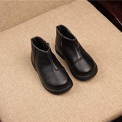 2 Axinke+Little+Solid+Leather+Zipper