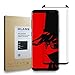 [1PACK]Samsung Galaxy S8 Plus Screen Protector, [HD][Case Friendly][Anti-Fingerprint] Premium Tempered Glass Screen Protector for Samsung Galaxy S8 Plus [Black]