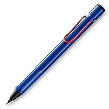 LAMY L114R Safari Mechanical Pencil, Blue Red