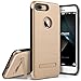 iPhone 8 Plus Case, (Commander - Gold Sand)(Tough Heavy Duty Protection) Premium Hybrid Case (Shockproof Rugged Fit) Dual Layered Cover for Apple iPhone 7 Plus / 8+ 2017 by Lumion