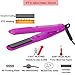 JYfeel Mini Travel Flat Iron, 2/3 inch, Ceramic Tourmaline, Dual Voltage Hair Straightener, instant Heat Up to 430, with Travel Case