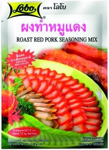 LOBO ROAST RED PORK SEASONING MIX PRODUCT FROM THAILAND (ORIGINAL STYLE) 100G