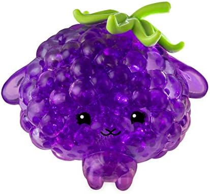 Bubbleezz Jumbo 55172 Bubbleez Belle Berrysheep Figure, Polka-Dotted, Purple, One Size