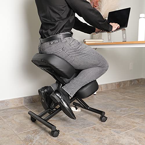 Ergonomic Kneeling Chair Home Office Chairs Thick Cushion Pad Flexible