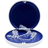 Custom Clear Retainers for Upper and Lower Teeth, BPA & Latex-Free, Invisible and Comfortable Fit for Adults and Teens (Upper & Lower Set)