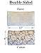 Heating Pad - Hot Therapy Relief - Organic Flaxseed - Moist Heat- (Fleece/Cotton- Grey Floral)