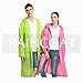 LvDD Raincoat Durable EVA Rain Cape Unisex Men Women Rain Poncho with Hat Hood for Outdoor Travel, 44