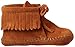 Minnetonka Fringe Bootie (Infant/Toddler),Brown,2 M US Infant