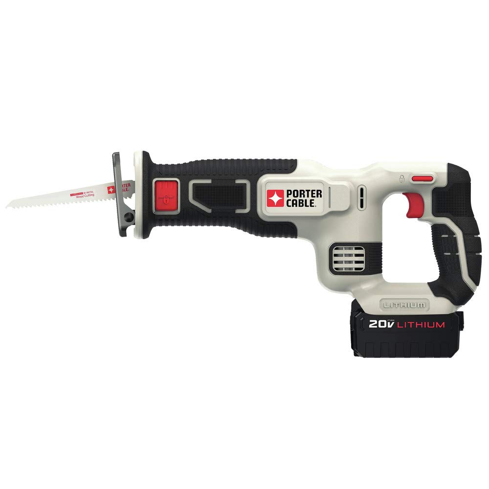 PORTER-CABLE Kit combinado de 8 herramientas de 20 V MAX, taladro inalámbrico y destornillador de impacto, sierra circular y alternativa, sierra de calar, lijadora orbital, herramienta oscilante, linterna (PCCK6118) PORTER-CABLE Kit combinado de 8 herramientas de 20 V MAX, taladro inalámbrico y destornillador de impacto, sierra circular y alternativa, sierra de calar, lijadora orbital, herramienta oscilante, linterna (PCCK6118)