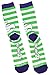 Dragon Ball Z-Unisex-Chibi Stripe Crew Sock-One Size Fits Most-Chibi Piccolo