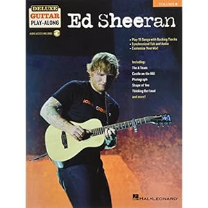 Ed Sheeran: Deluxe Guitar Play-Along Volume 9