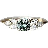 Bands Rings, Fashion Ring, Vintage Engagement Wedding Faux Emerald Rhinestone Finger Ring Bridal Jewelry - Green US 10