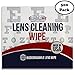 Pre-Moistened Lens Cleaning Wipes Cleans Without Streaks for Eyeglasses Sunglasses Camera Lenses and Portable Devices Biodegradable Lens Wipes Bulk 500 Pack