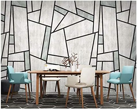 Hioewl Custom 3D Abstract Geometric Modern Wallpaper Mural Living Room Sofa Tv Wall Bedroom Wall Papers Home Decor-D