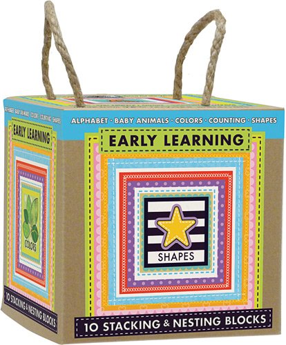 Innovative Kids Green Start Early Learning Stacking & Nesting Blocks - Thumbnail 3