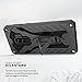 Zizo Static Series Compatible with Samsung Galaxy S9 Plus Case Military Grade Drop Tested with Built in Kickstand Black