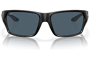 Costa Del Mar Mens Tailfin Rectangular Sunglasses