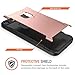iPhone 7 Plus Case, Trianium [Duranium Series] Heavy Duty Protective Cases Shock Absorption Covers w/Built-in Screen Protector+ Holster Belt Clip Kickstand for Apple iPhone 7 Plus 2016 - Rose Gold