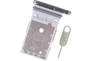 S24 Ultra Dual SIM Card Tray PHONSUN Replacement for Samsung Galaxy S24 Ultra S24U SM-S928U S928U1 S928B S928 (Titanium Black