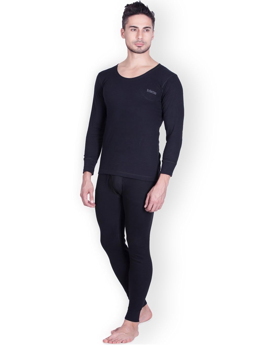 lux inferno men's cotton thermal top