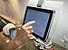 The Original Patented Kitchen iPad Rack / Holder for all iPads, Tablet PC's and cookbooks too (SuperClear Acrylic)