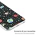 iPhone 6s case,Galaxy Planet Design Slim Flexible Clear Bumper TPU Soft Cover for iPhone 6 6s 4.7 inch (Spaceship)