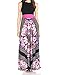 Roiii Vintage Women Summer Boho Floral Long Casual Party Plus Size Maxi Dress