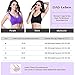 DAS Leben Women Sports Bra Workout and Gym Seamless Racerback Yoga Bra Pack of 3 (XXL, Light pink, light blue, light purple)
