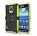 Cocomii Hand Grenade Galaxy S5 Active Case, Slim Thin Matte Vertical & Horizontal Kickstand Reinforced Drop Protection Fashion Phone Case Bumper Cover Compatible with Samsung Galaxy S5 Active (Green)