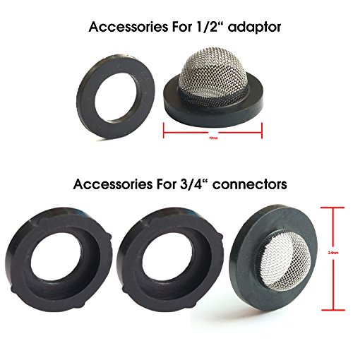 Lead-Free Pressure Washer Hose Quick-Connect Kit