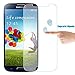 TANTEK [3-Pack Screen Protector for Samsung Galaxy S4,Tempered Glass Film,Ultra Clear,Anti Scratch,Bubble Free,Case Friendly