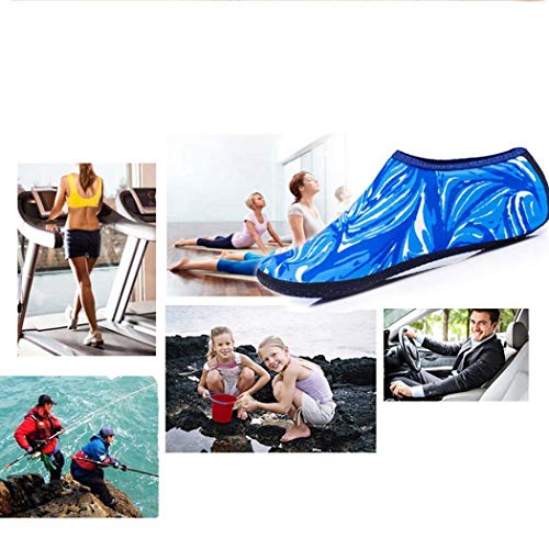 Benlet Women Men Snorkeling Socks Anti-Slip Diving Swimming Water Socks Beach Shoes Swim Fins - Thumbnail 4