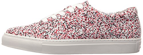 Katy Perry Women's The Sprinkle Sneaker, red/multi, 8.5 Medium US