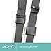 Movo MP-SS7 V2 Rapid Action Camera Sling Strap with Quick Release Clip, Neoprene/Vintage Leather Shoulder Pad Cushion & Bonus Lens Cap Holders for DSLR, Mirrorless Cameras & Binoculars