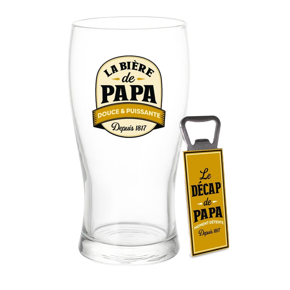 STC Papa Beer Glass Set