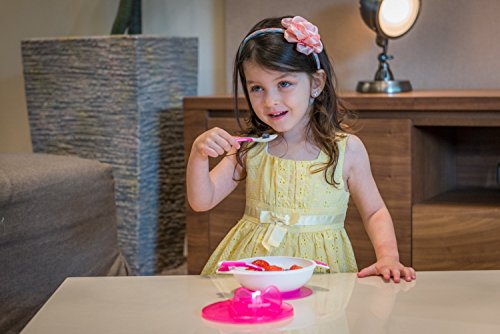 image for Primo Passi Best Baby Suction Base Bowl with Utensils I Spoon & Fork I