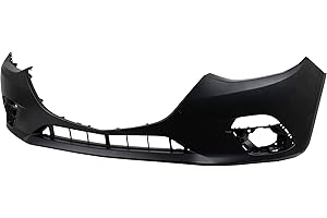 Garage-Pro Bumper Cover Compatible with 2014-2016 Mazda 3, Fits 2014-2016 Mazda 3 Sport Sedan Front